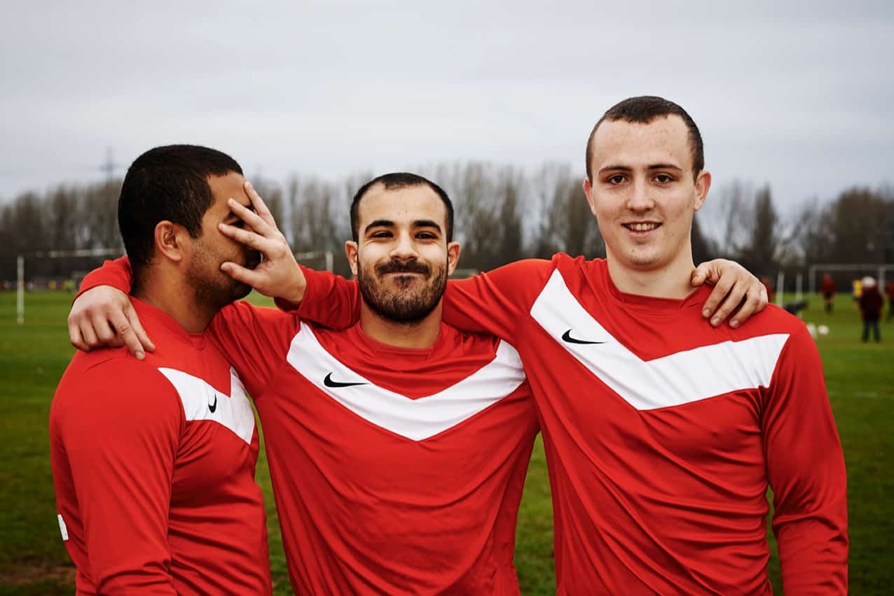 Shoreditch photography football exhibition