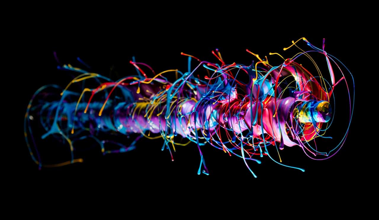 Fabian Oefner Ephemeral photographic series and exhibition at theprintspace gallery spinning colour image Fabian Oefner Ephemeral photographic series and exhibition at theprintspace gallery spinning colour image