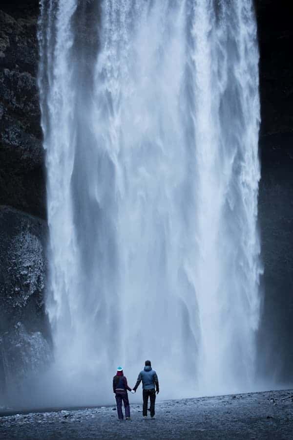Thomas Heaton photographic series from Iceland won Editor's Choice British Outdoors Photography Competition waterfall