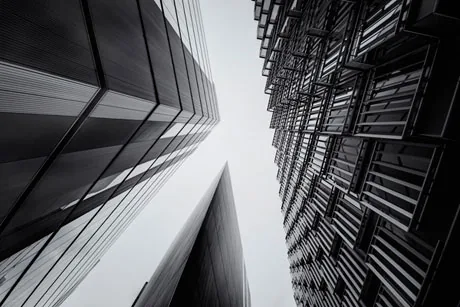 Mark Cornick photographic work printed on photographic printing paper Kodak Metallic building face black and white Mark Cornick photographic work printed on photographic printing paper Kodak Metallic building face black and white